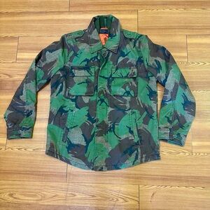 Camouflage Military Style Jacket